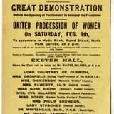 Mud March Suffragists