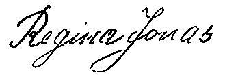 ReginaJonasSignature