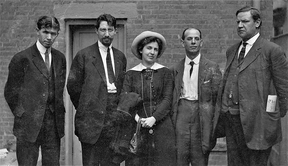 An A-Team of Industrial Unionism. Quinlan, Tresca, Flynn, Lessing, and Haywood in Paterson, 1913 Edit