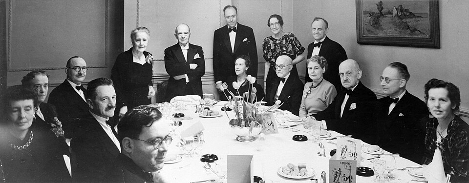 A dinner to celebrate Melanie Klein's 70th birthday. Wellcome L0016246