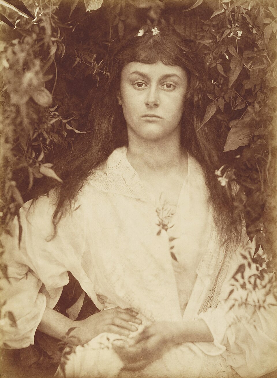 Alice Liddell as Pomona by Julia Margaret Cameron