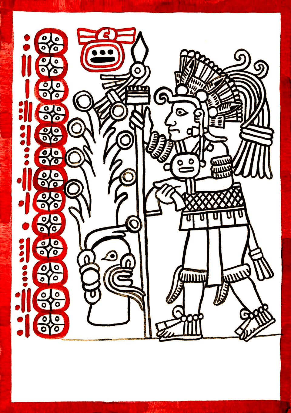 Codex Lacambalam lámina 15