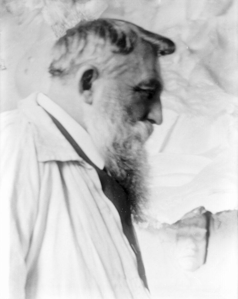 Auguste Rodin by Gertrude Käsebier, 1905