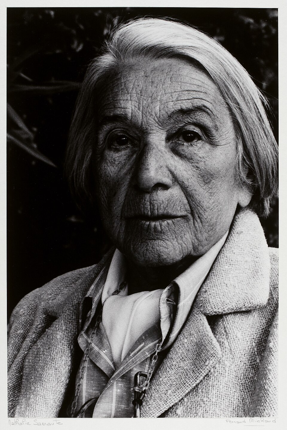 Nathalie Sarraute - portrait de Fernand Michaud - btv1b103295272