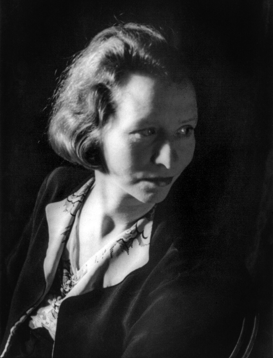 Edna St. Vincent Millay 1933 by Carl van Vechten Retouched