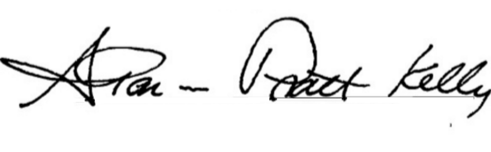 Sharon Pratt signature