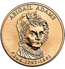 2007 Abigail Adams bronze medal obverse