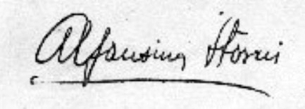 Firma Alfonsina Storni