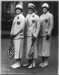 1920 Olympic swimmers Aileen Riggin, Gertrude Ederle, Helen Wainwright