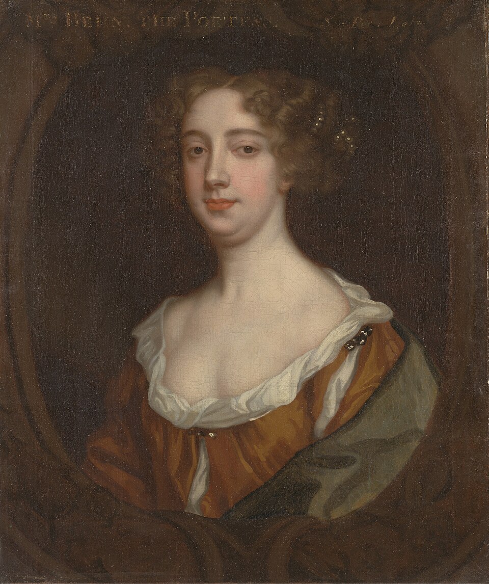 Aphra Behn by Peter Lely ca. 1670