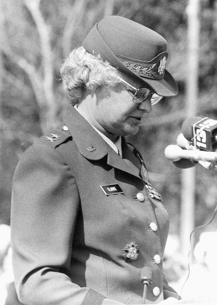 Mary E. Clarke retirement speech