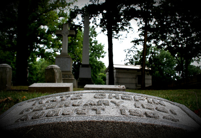 Kate Chopin's grave