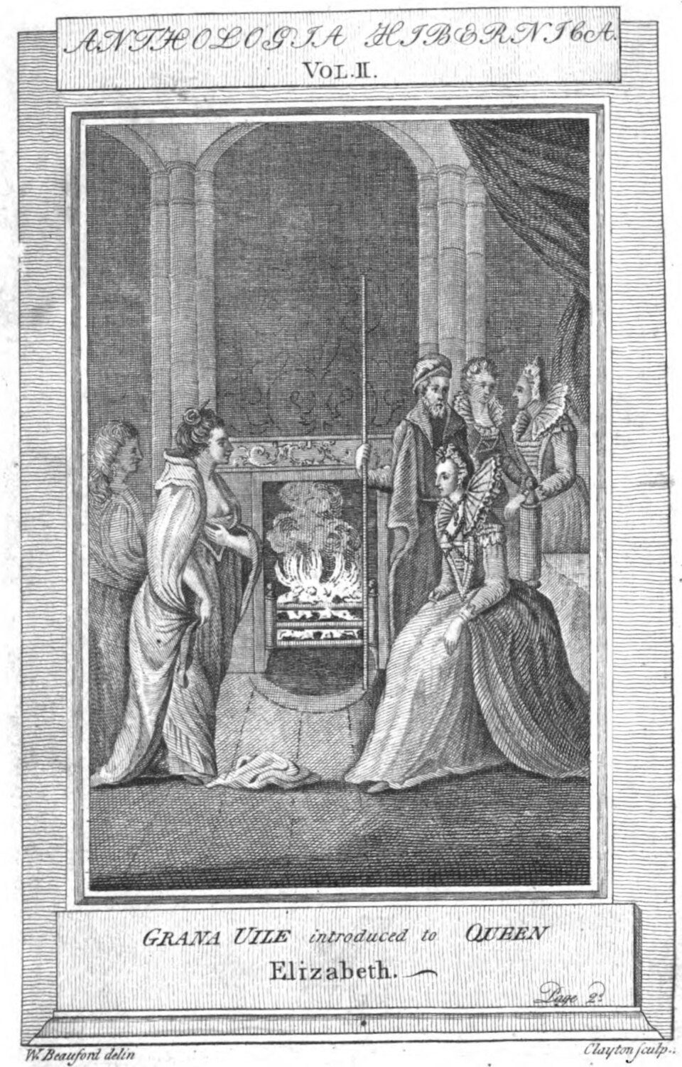Grace O'Malley - Anthologia Hibernica - full page
