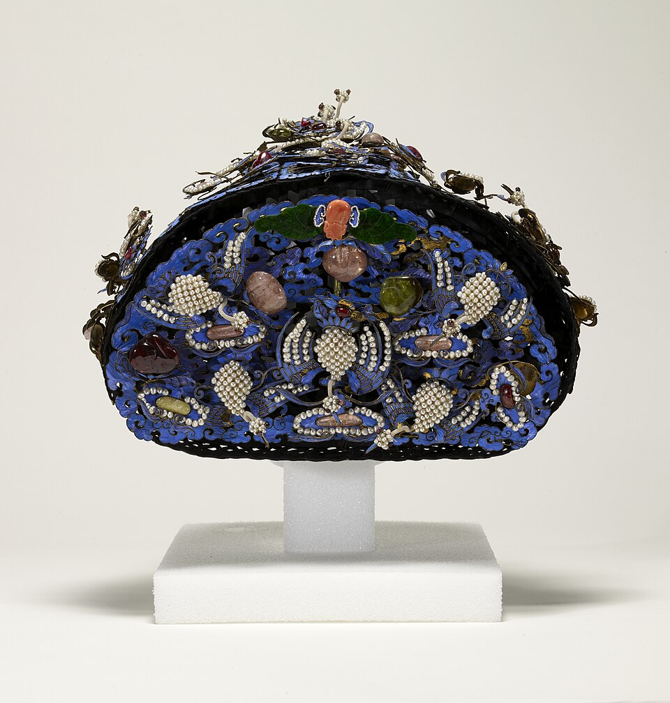 Chinese - Ceremonial Headdress - Walters 863 - Back