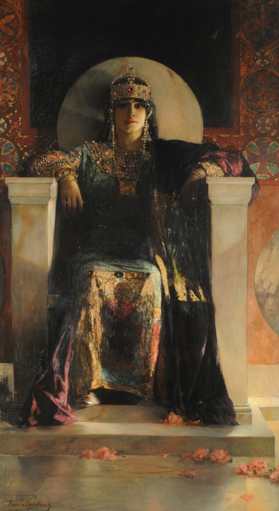 La Emperatriz Theodora - Jean-Joseph Benjamin-Constant