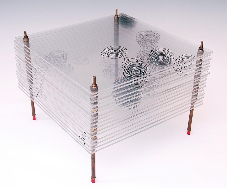 Model of the Structure of Penicillin, by Dorothy Hodgkin, Oxford, c.1945
