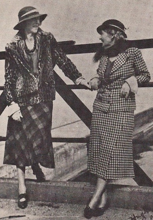 Mazo De La Roche & Caroline Clement, ca. 1930s