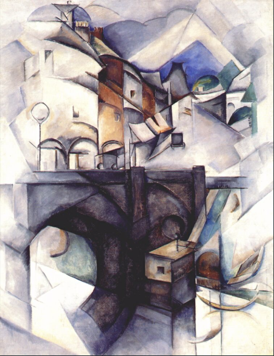 Bridge Sevr - 1914 - Oleksandra Ekster