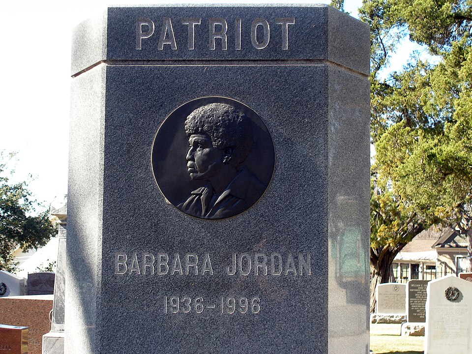 Barbara Jordan Gravestone