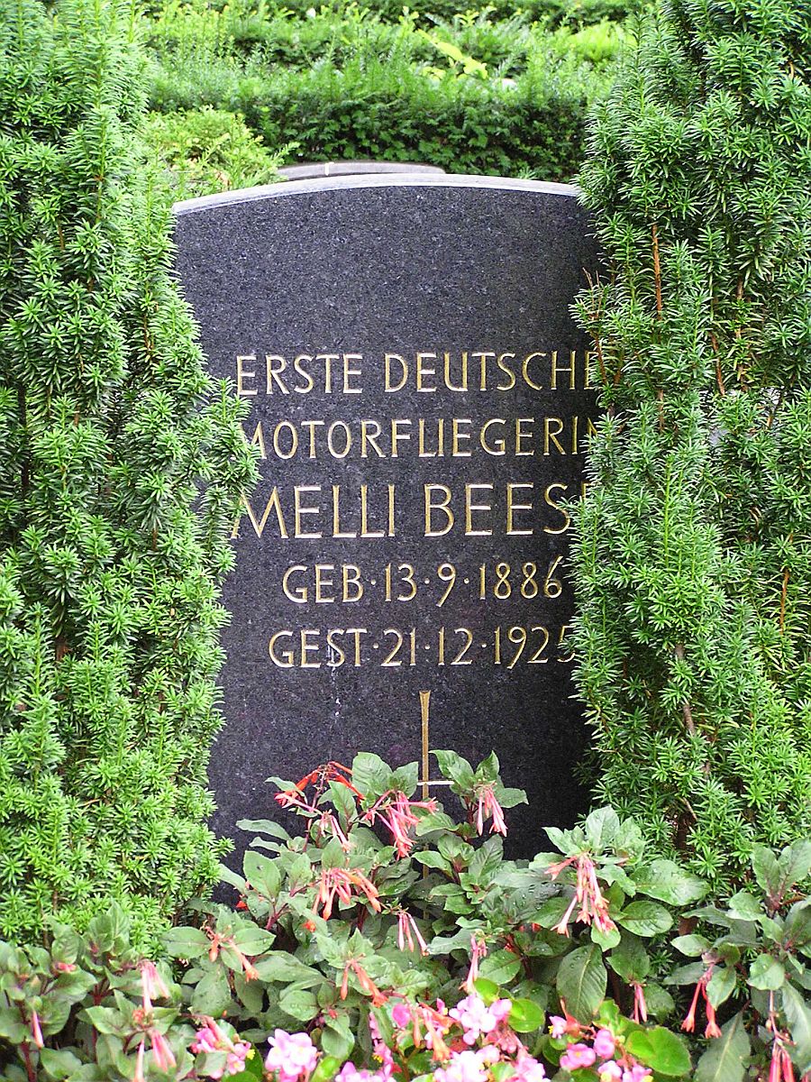 Friedhof Schmargendorf - Grab Melli Beese
