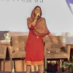Afghan rapper Sonita Alizadeh