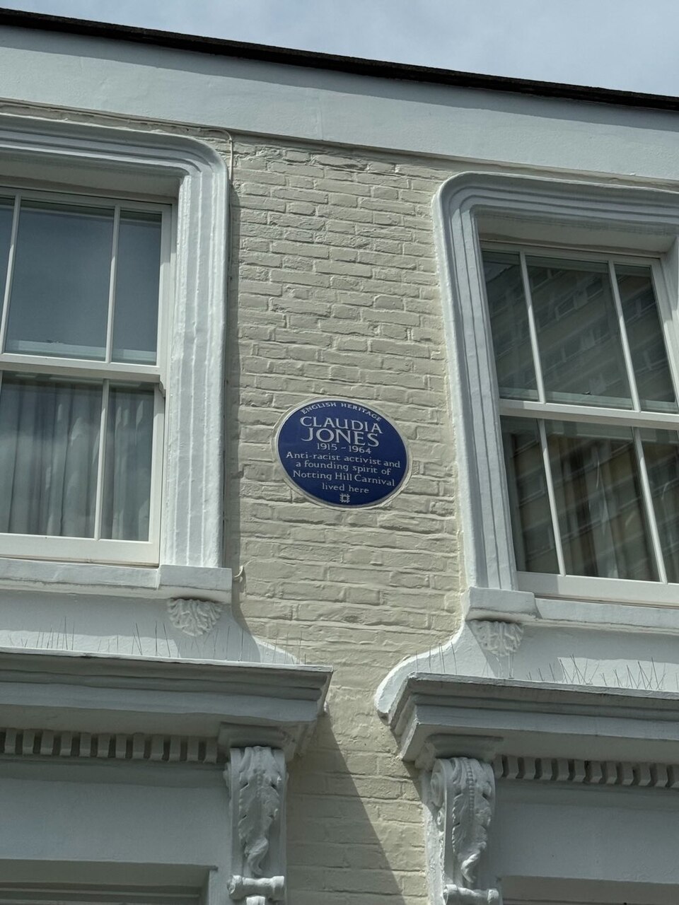 Claudia Jones English Heritage Plaque