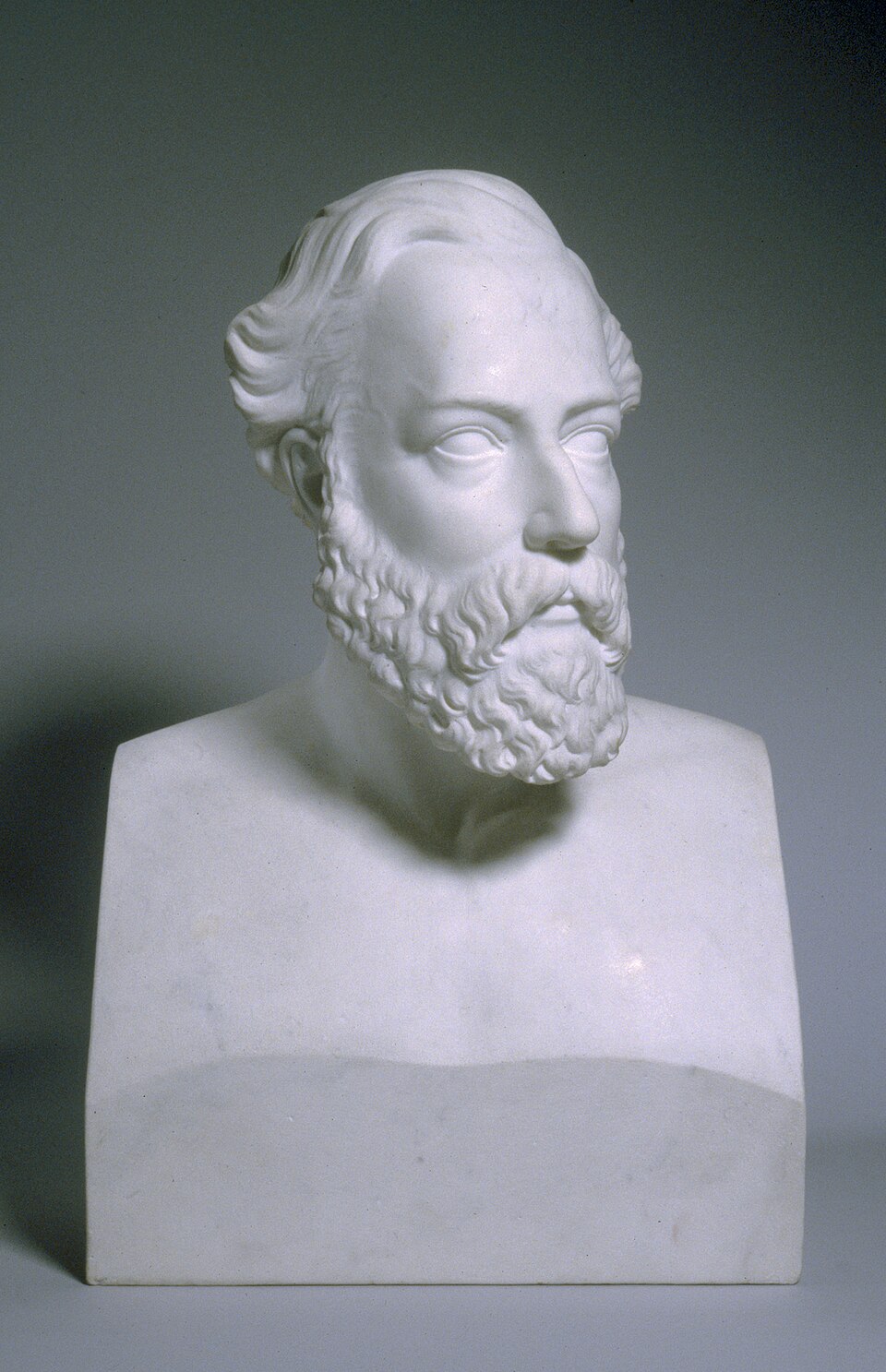 Edmonia Lewis - Bust of Dr Dio Lewis - Walters 27605