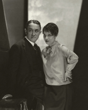 Anita Loos and John Emerson by Edward Steichen