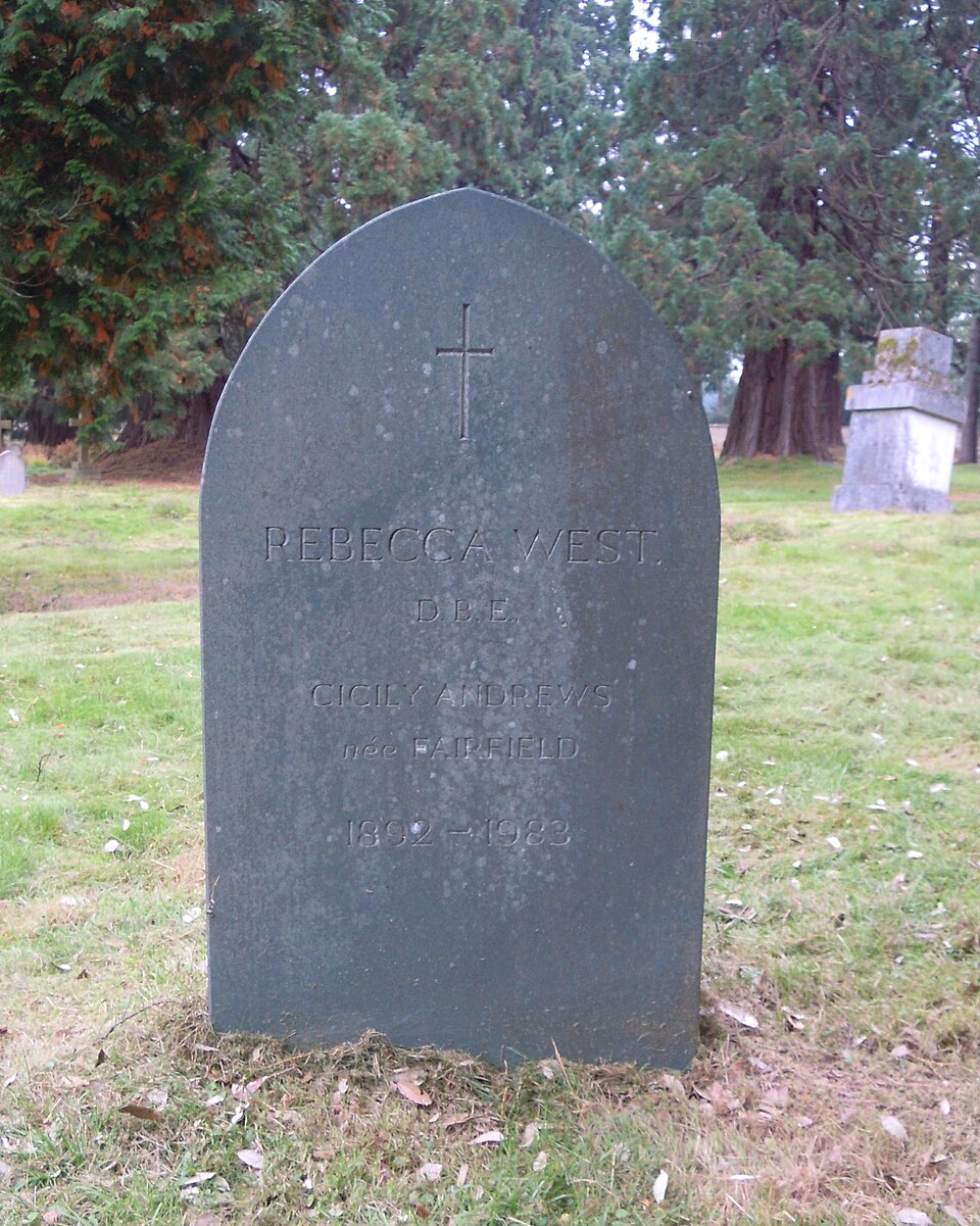 Rebecca West Grave Brookwood