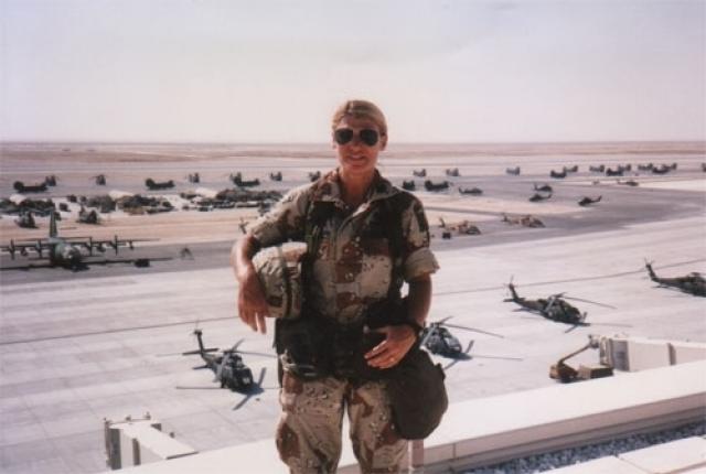 Ann Dunwoody. Operation Desert Shield, Operation Desert Storm