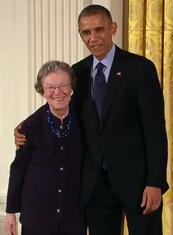Edith-flanigen-barack-obama