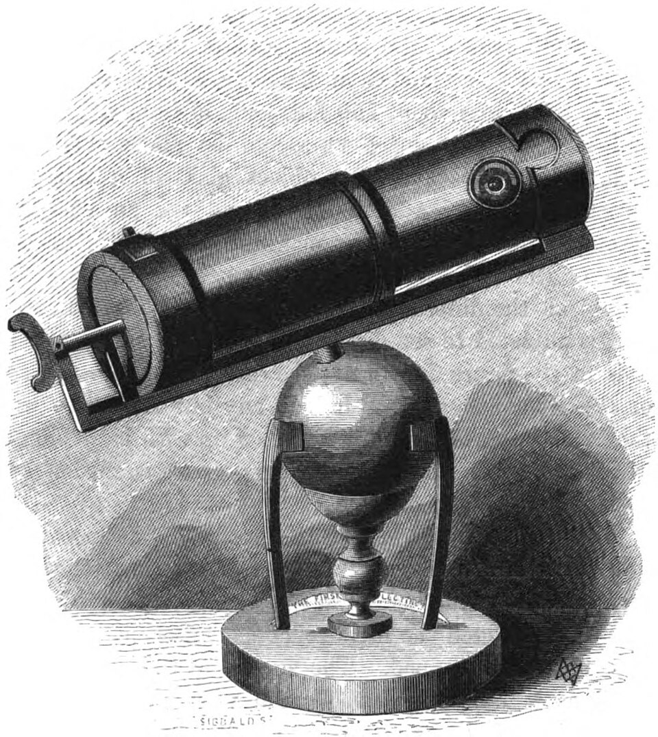 Newton's reflecting telescope