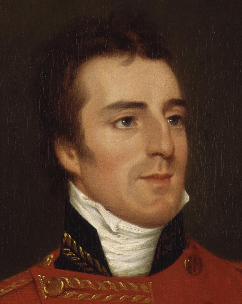 Arthur Wellesley, 1st Duke of Wellington by Robert Home cropped