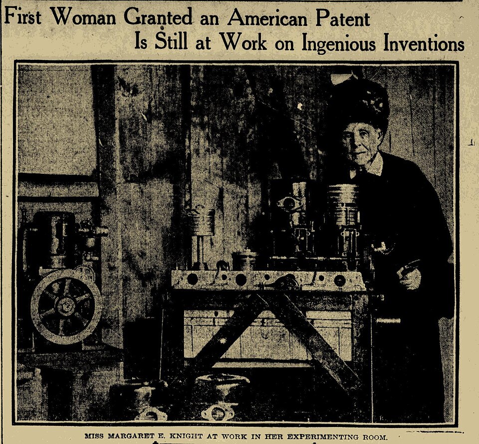 Margaret knight boston sunday post march 31 1912 p.45