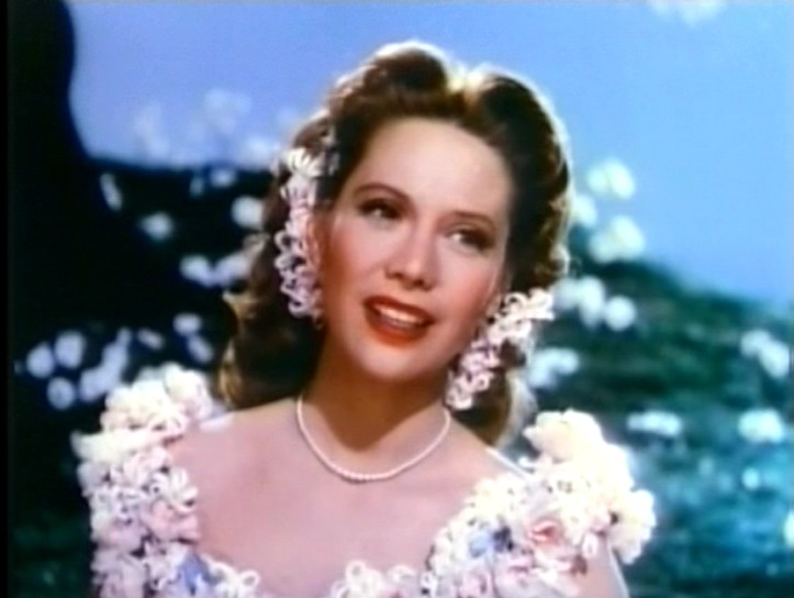 Dinah Shore in Till the Clouds Roll By