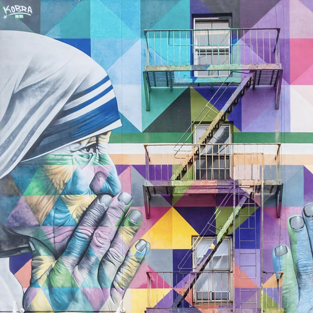 Eduardo Kobra, Tolerance (2018)